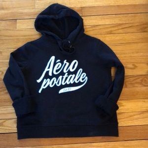 🖤AEROPOSTALE BLACK HOODIE‎ SIZE XS 🖤